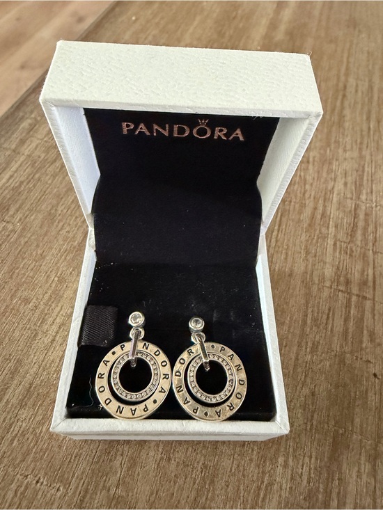 Pandora Jewelry - Pandora circle earrings